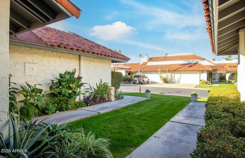 Front walkway