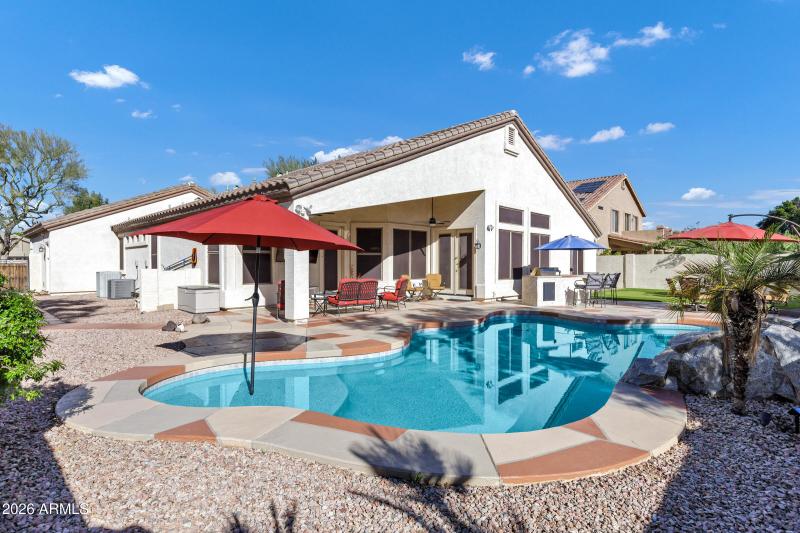 Sparkling pool