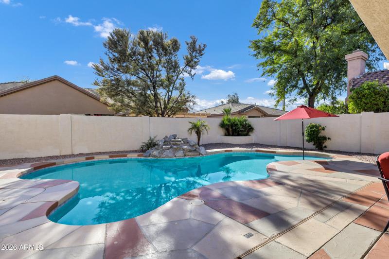 Sparkling pool