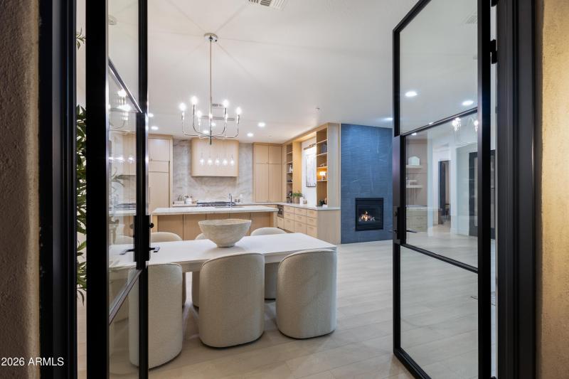 Dining in Great Room