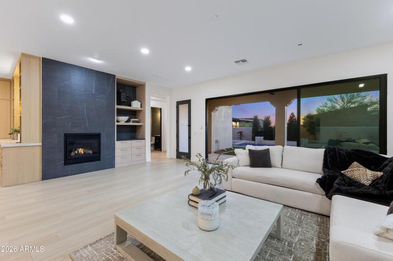 Great Room at Twilight