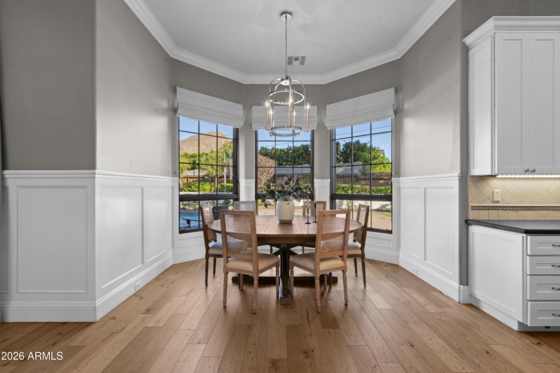 Breakfast area
