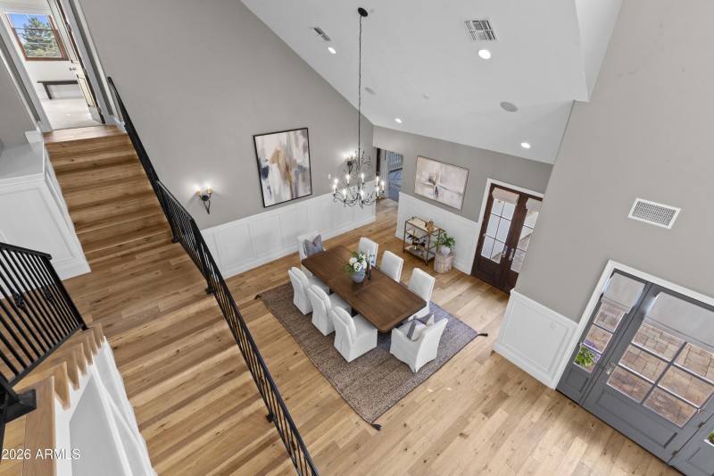 Impressive high ceilings