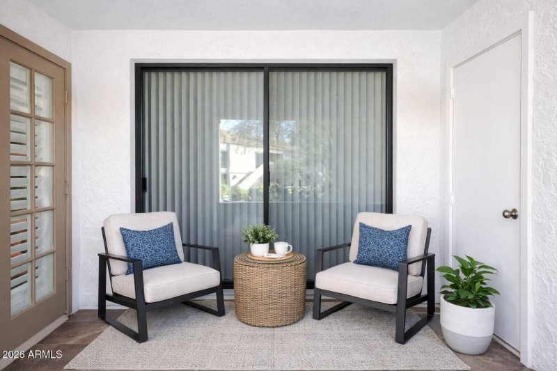 Tiled Patio