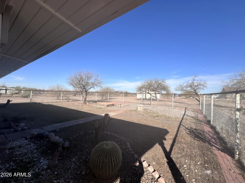 Fence Back yard