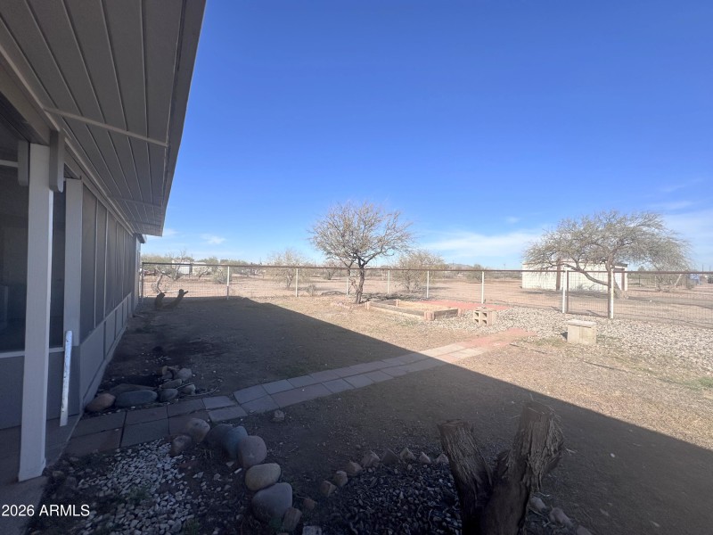 Fence Back yard