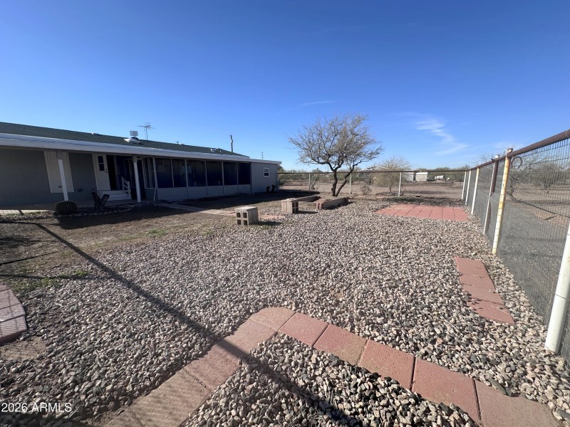 Fence Back yard
