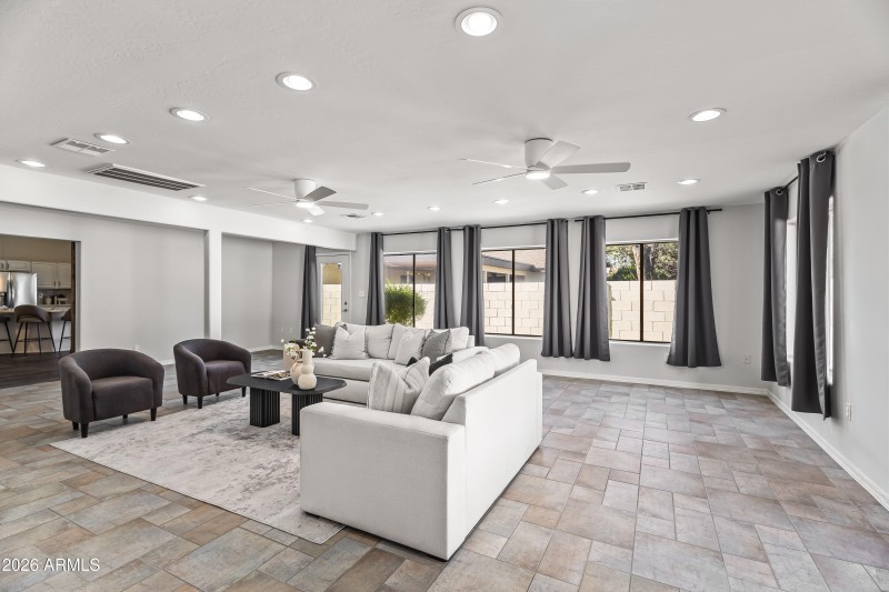 Expansive Family Room