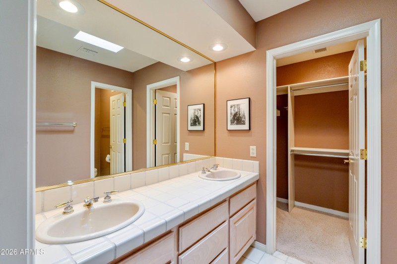 Attached bathroom