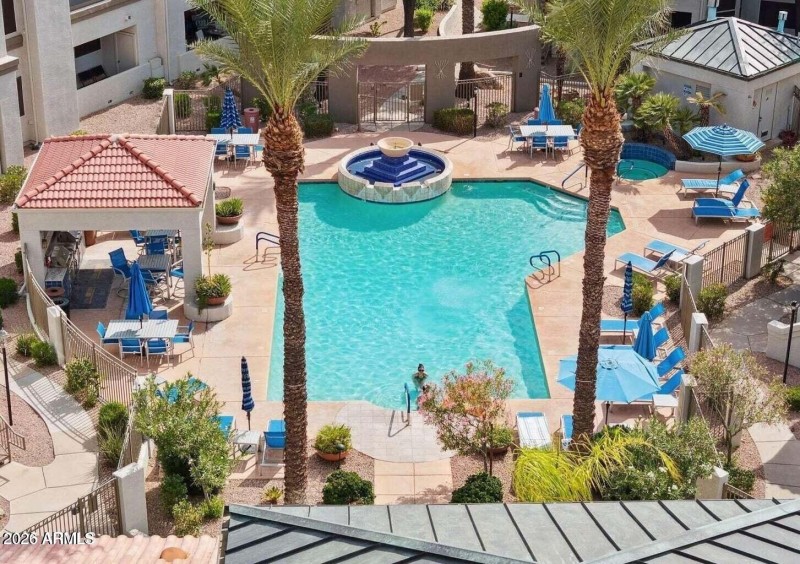 Pool and spa