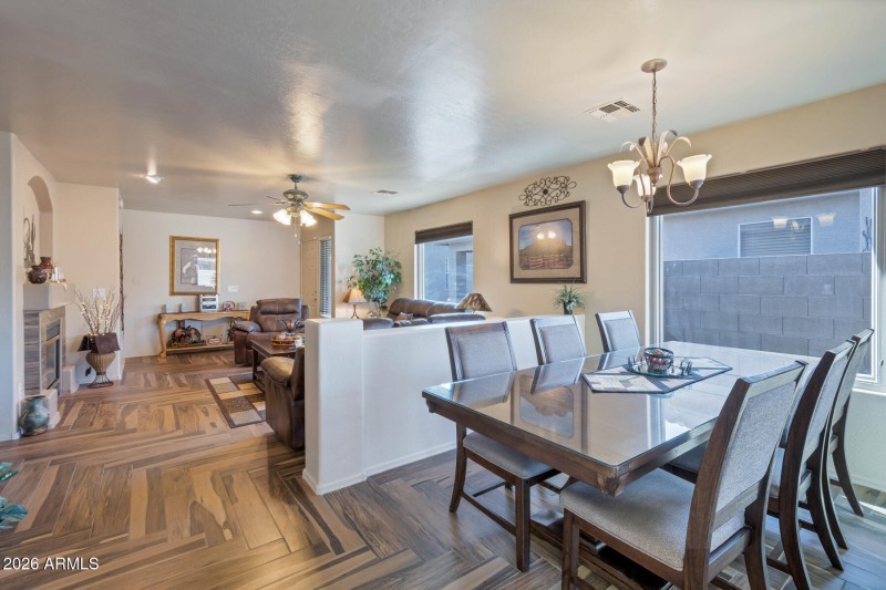 Dining Room & Family Room