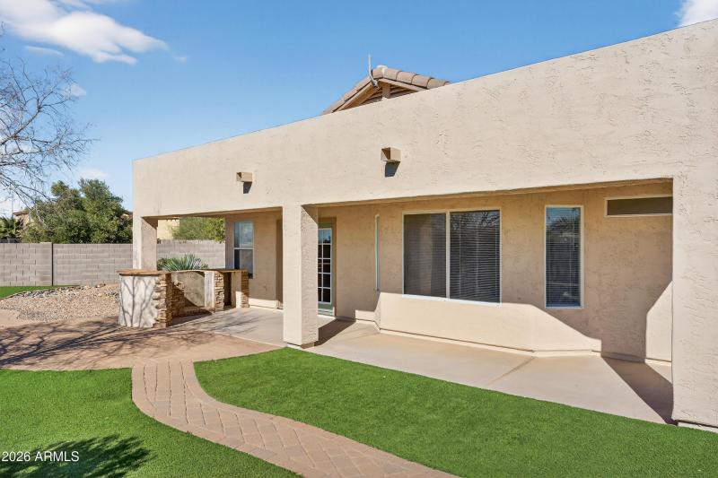Patio ready for your Outdoor Kichen