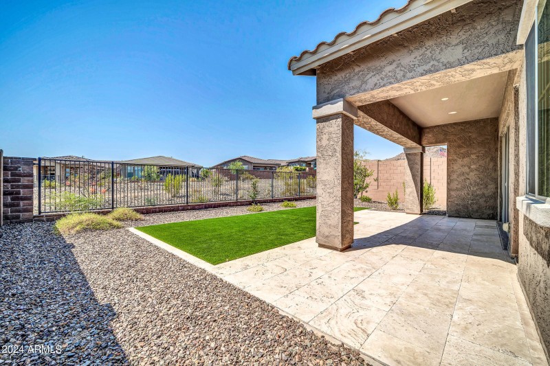 Backyard with a view