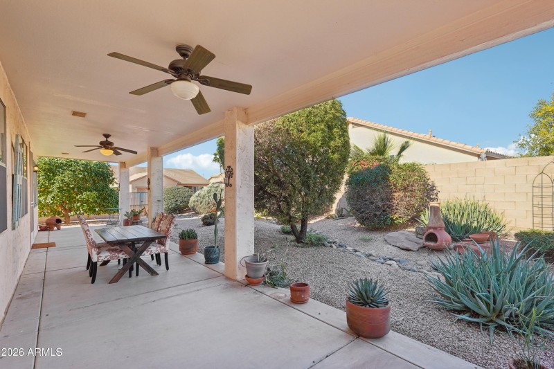 Back Patio