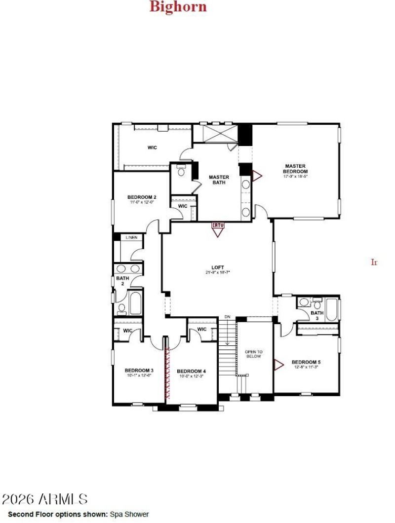 Bighorn second floor