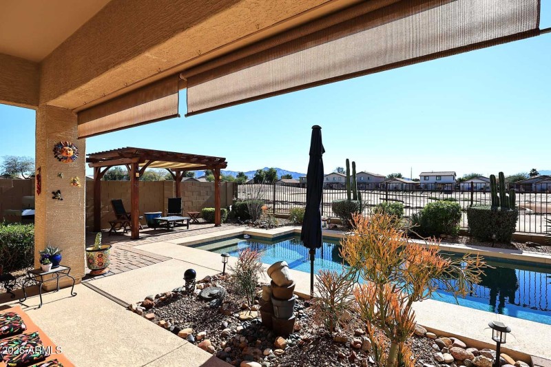Covered Patio-View