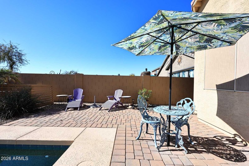 Pool Lounge Area