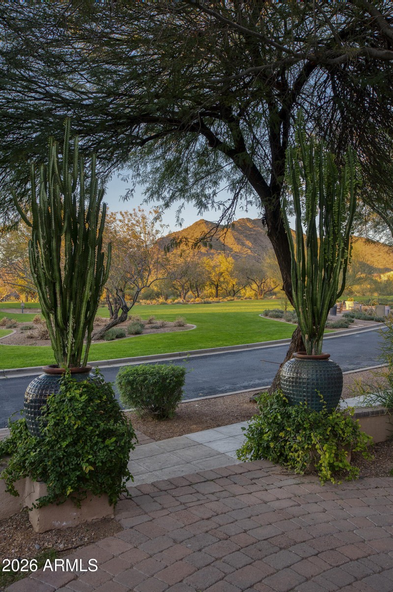 Opens to Community Park