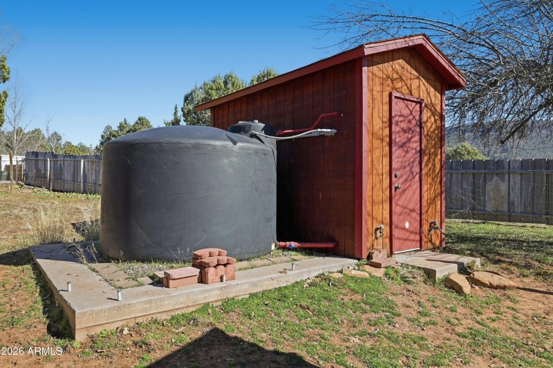 Private well house