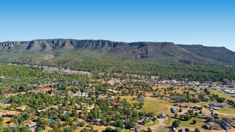 Aerial rim view