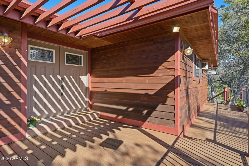 Front deck