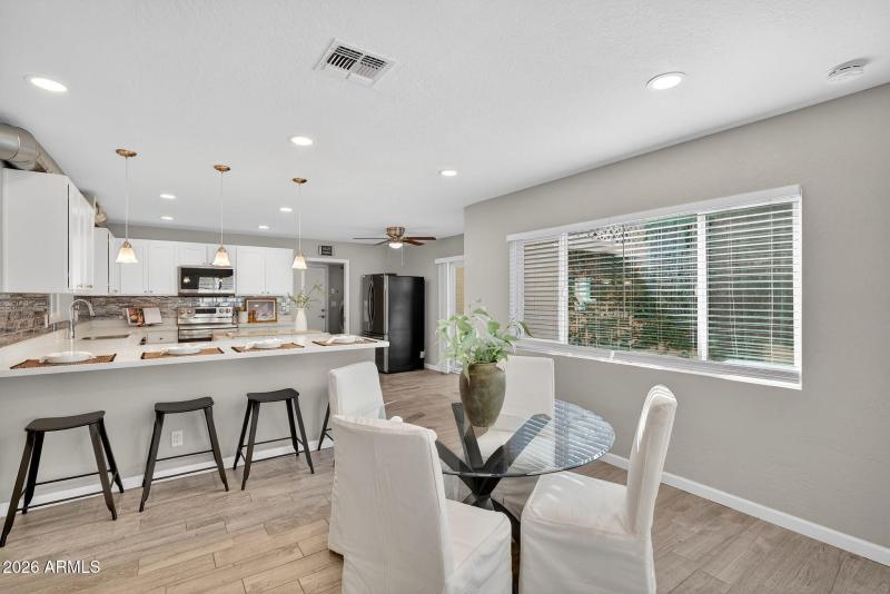 Dining Area with Natural Light