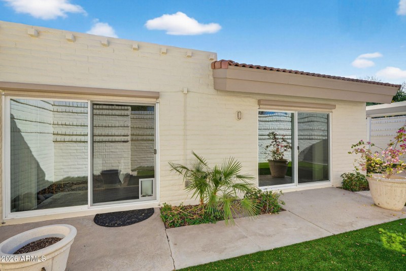 Covered Patio Living Area