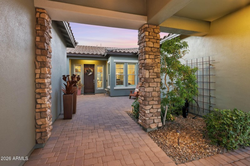 Courtyard Entry