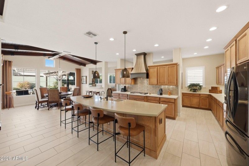 Open to Dining Room