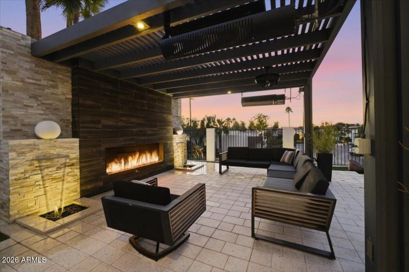 Backyard Seating Area