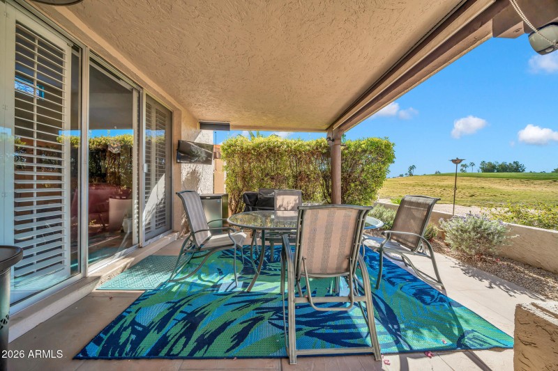 Rear Covered Patio
