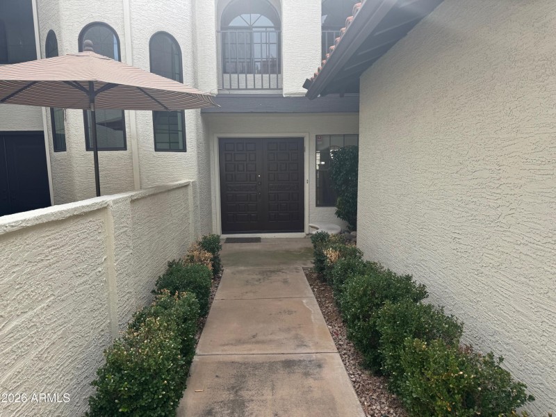 Front courtyard