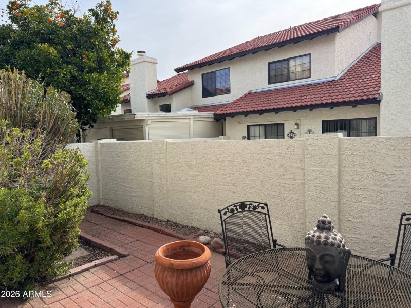 Back patio