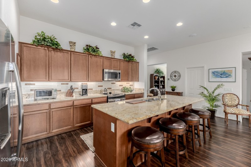 Kitchen view 2