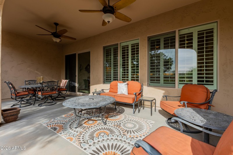Patio view 2