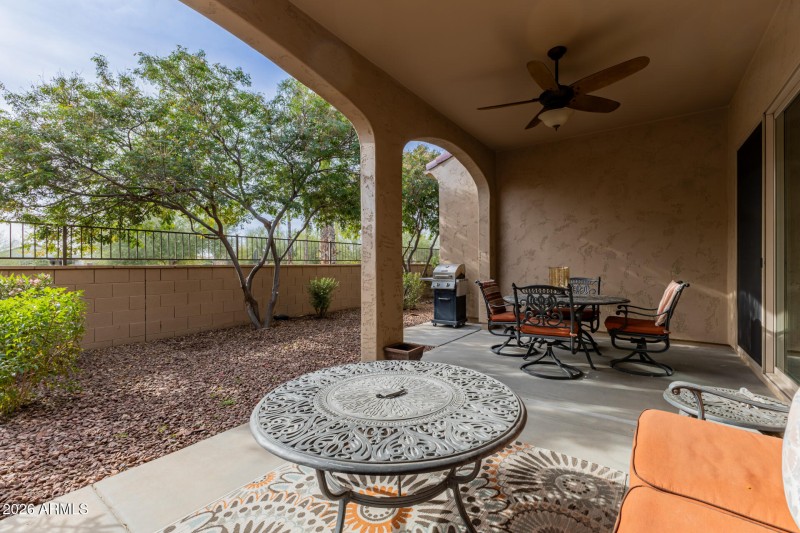 Patio view 3