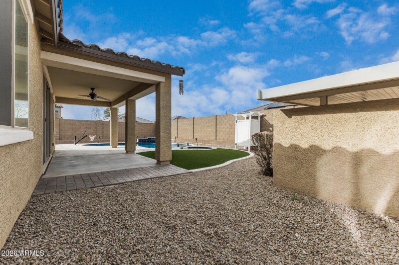 Completed Backyard