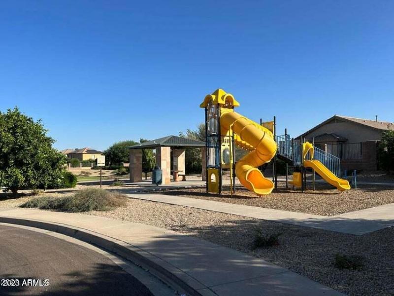 nearby play area