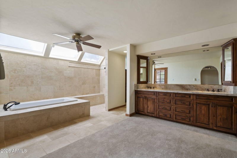 Expansive Master Bath