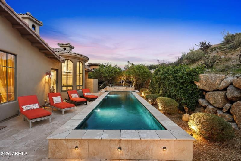 Lap Pool with Jets