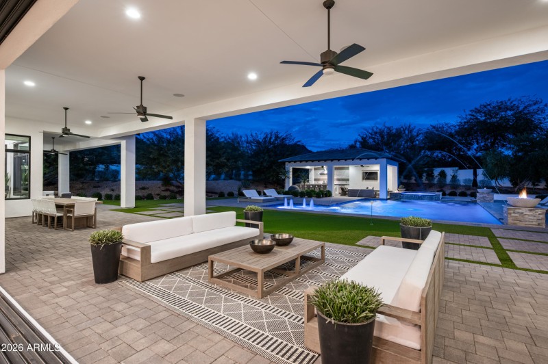 Huge Covered Patio