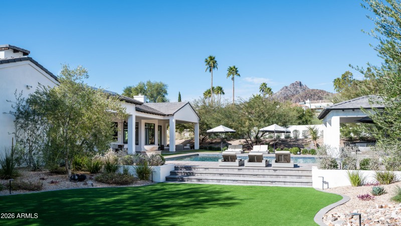 Backyard View of Piestewa Peak
