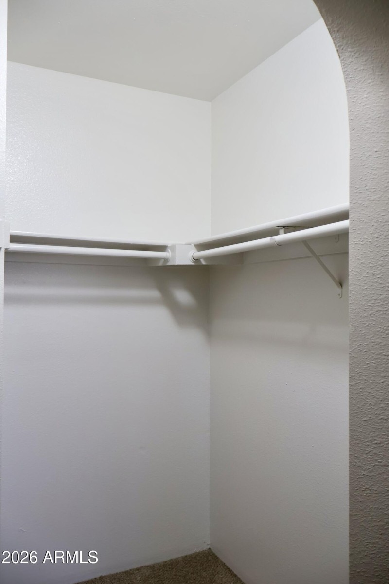 Primary closet