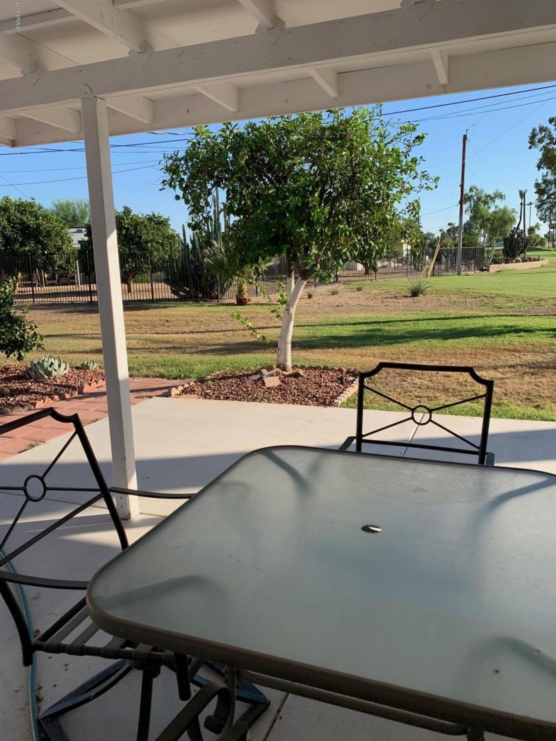 Rear Patio