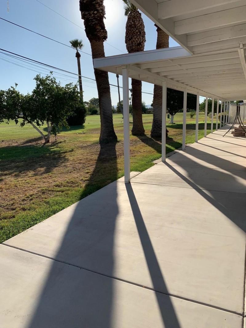 rear veranda