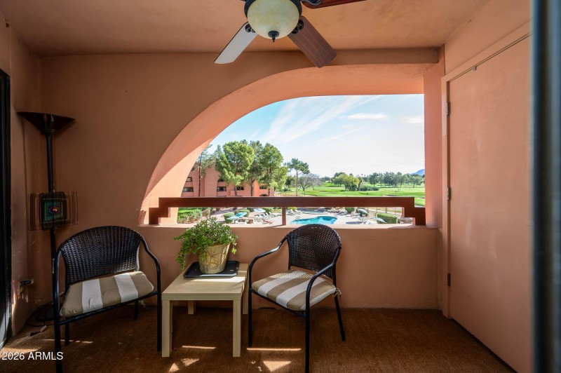 ENJOY BEAUTIFUL VIEWS FROM YOUR BALCONY