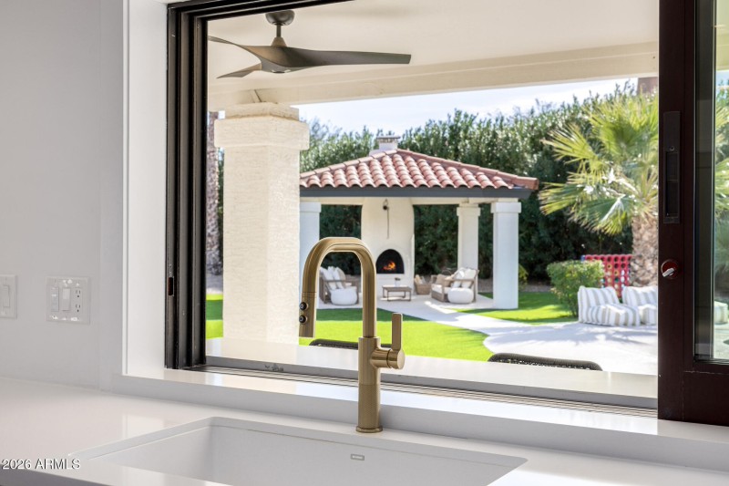 Pass-thru to Outside with Patio Seating