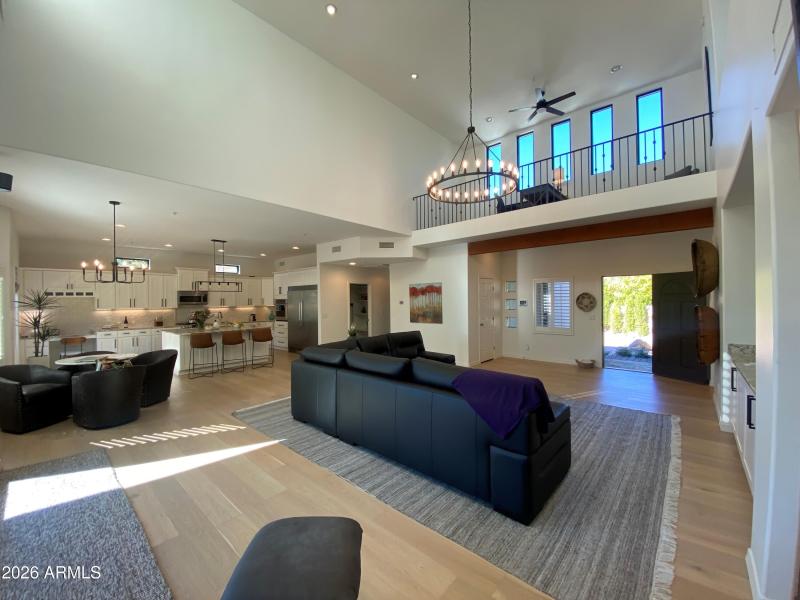 Living room kitchen