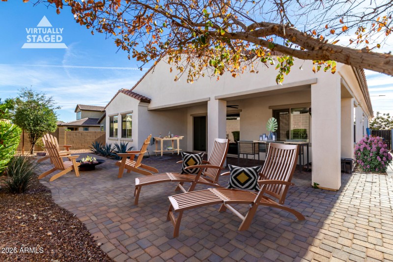 Back Yard Staged