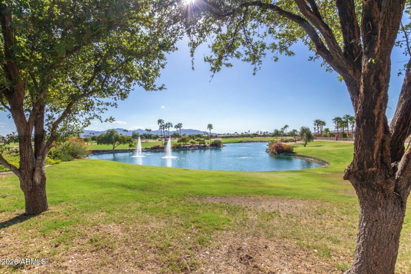 pretty golf course shot